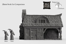 Load image into Gallery viewer, Cottage - 15mm 28mm 32mm City of Tarok Wargaming Terrain Scatter D&amp;D DnD