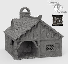 Load image into Gallery viewer, Cottage - 15mm 28mm 32mm City of Tarok Wargaming Terrain Scatter D&amp;D DnD