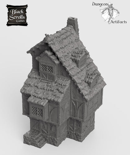 Medieval Home - 15mm 28mm 32mm City of Tarok Wargaming Terrain Scatter D&D DnD