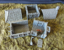 Load image into Gallery viewer, Small House - 15mm 28mm 32mm City of Tarok Wargaming Terrain Scatter D&amp;D DnD