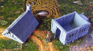 Little Cottage - 15mm 28mm 32mm City of Tarok Wargaming Terrain Scatter D&D DnD