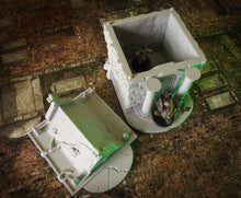 Load image into Gallery viewer, Mausoleum and Tombstones - 15mm 28mm 32mm City of Tarok Wargaming Terrain Scatter D&amp;D DnD