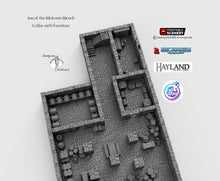 Load image into Gallery viewer, Inn of the Welcome Wench Cellar - Basement 28mm Clorehaven and the Goblin Grotto Wargaming Terrain D&amp;D, DnD