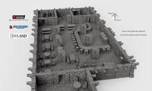 Load image into Gallery viewer, Inn of the Welcome Wench Bar - First Floor Tavern Pub 28mm Clorehaven Goblin Grotto Wargaming Terrain D&amp;D, DnD