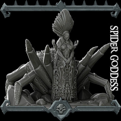 Spider Goddess - Wargaming Miniatures Monster Rocket Pig Games D&D, DnD