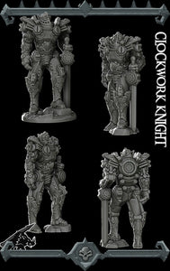 Clockwork Knight - Wargaming Miniatures Monster Rocket Pig Games D&D, DnD