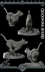 Clockwork Hound - Wargaming Miniatures Monster Rocket Pig Games D&D, DnD