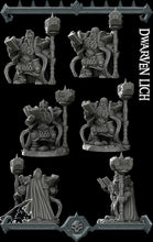 Load image into Gallery viewer, Dwarven Lich - Wargaming Miniatures Monster Rocket Pig Games D&amp;D, DnD
