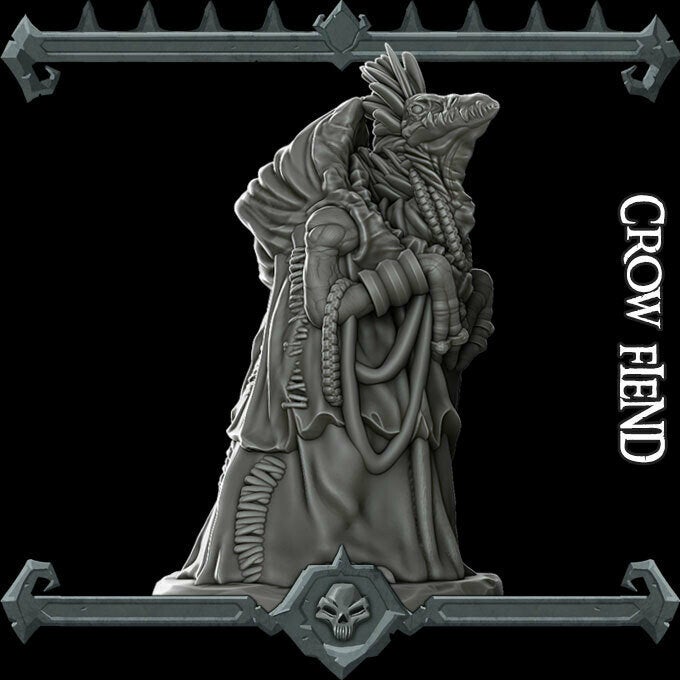 Crow Fiend - Wargaming Miniatures Monster Rocket Pig Games D&D, DnD
