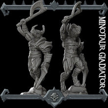 Load image into Gallery viewer, Minotaur Gladiator - Wargaming Miniatures Monster Rocket Pig Games D&amp;D, DnD
