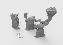 Load image into Gallery viewer, Orc Shamans - Wargaming Miniatures Monsters D&amp;D, DnD