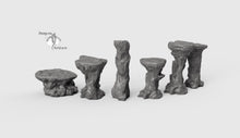 Load image into Gallery viewer, Rock Platforms - Wargaming Miniatures Monsters D&amp;D, DnD