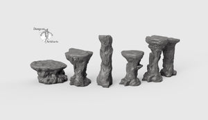 Rock Platforms - Wargaming Miniatures Monsters D&D, DnD