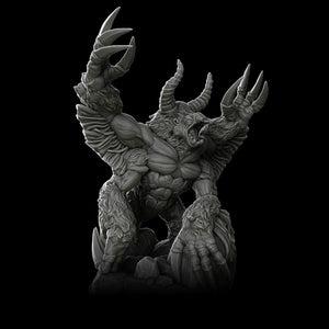 Great Horned Ape - Wargaming Miniatures Monster Rocket Pig Games D&D, DnD