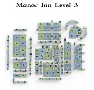 Clorehaven Manor Inn - 28mm Goblin Grotto Wargaming Terrain D&D, DnD