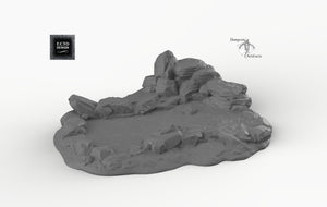 Oasis - 15mm 28mm 32mm Empire of Scorching Sands Wargaming Terrain D&D, DnD
