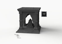 Load image into Gallery viewer, Ornate Throne Dais - 28mm 32mm Empire of Scorching Sands Wargaming Terrain D&amp;D, DnD