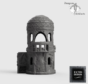 Large Desert House A - 15mm 28mm 32mm Empire of Scorching Sands Wargaming Terrain D&D, DnD