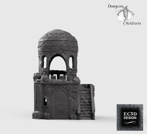 Large Desert House A - 15mm 28mm 32mm Empire of Scorching Sands Wargaming Terrain D&D, DnD