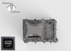 Large Desert House B - 15mm 28mm 32mm Empire of Scorching Sands Wargaming Terrain D&D, DnD