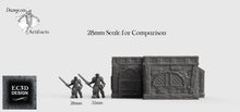 Load image into Gallery viewer, Small Desert House A - 15mm 28mm 32mm Empire of Scorching Sands Wargaming Terrain D&amp;D, DnD