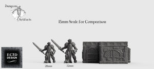 Small Desert House A - 15mm 28mm 32mm Empire of Scorching Sands Wargaming Terrain D&D, DnD