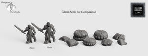 Cushion Set - 28mm 32mm Empire of Scorching Sands Wargaming Terrain D&D, DnD
