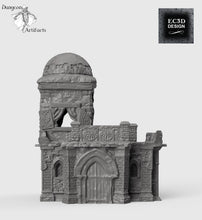 Load image into Gallery viewer, Desert Merchant&#39;s House - 15mm 28mm 32mm Empire of Scorching Sands Wargaming Terrain D&amp;D, DnD