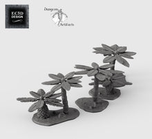 Load image into Gallery viewer, Palm Trees - 15mm 28mm 32mm Empire of Scorching Sands Wargaming Terrain D&amp;D, DnD