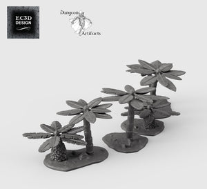 Palm Trees - 15mm 28mm 32mm Empire of Scorching Sands Wargaming Terrain D&D, DnD