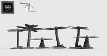 Load image into Gallery viewer, Palm Trees - 15mm 28mm 32mm Empire of Scorching Sands Wargaming Terrain D&amp;D, DnD
