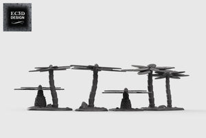 Palm Trees - 15mm 28mm 32mm Empire of Scorching Sands Wargaming Terrain D&D, DnD
