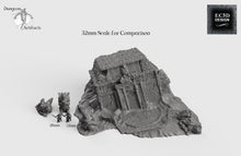Load image into Gallery viewer, Sinking Tomb - 15mm 28mm 32mm Empire of Scorching Sands Wargaming Terrain D&amp;D, DnD