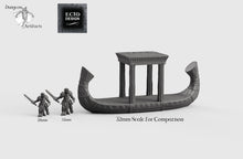 Load image into Gallery viewer, Egyptian Barge - 28mm 32mm Empire of Scorching Sands Wargaming Terrain D&amp;D DnD