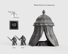 Load image into Gallery viewer, Sultan Bed - 28mm 32mm Empire of Scorching Sands Wargaming Terrain D&amp;D, DnD