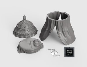 RPG Harem Set - 28mm 32mm Empire of Scorching Sands Wargaming Terrain D&D, DnD