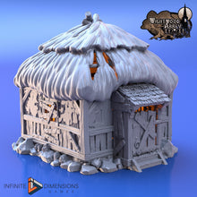 Load image into Gallery viewer, Infirmary of the Plagued - 28mm 32mm Wightwood Abbey Wargaming Tabletop Scatter Miniatures Terrain D&amp;D DnD