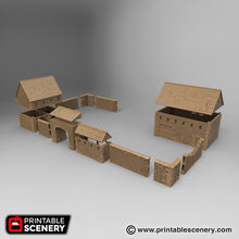 Load image into Gallery viewer, The Farm -  15mm 28mm 32mm Time Warp Wargaming Terrain Scatter D&amp;D, DnD