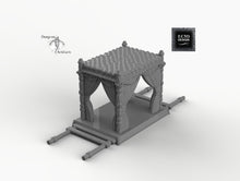 Load image into Gallery viewer, Palanquin - 28mm 32mm Empire of Scorching Sands Wargaming Terrain D&amp;D, DnD