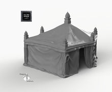 Load image into Gallery viewer, Large Desert Tent - 15mm 28mm 32mm Empire of Scorching Sands Wargaming Terrain D&amp;D, DnD