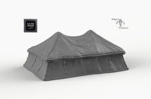 Load image into Gallery viewer, Grand Desert Tent - 15mm 28mm 32mm Empire of Scorching Sands Wargaming Terrain D&amp;D, DnD