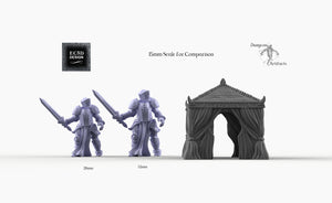 Desert Bazaar Tent - 15mm 28mm 32mm Empire of Scorching Sands Wargaming Terrain D&D, DnD