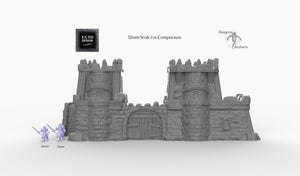 Desert Outpost - 15mm 28mm 32mm Empire of Scorching Sands Wargaming Terrain D&D, DnD
