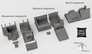 Blacksmith - 15mm 28mm 32mm City of Tarok Wargaming Terrain Scatter D&D DnD