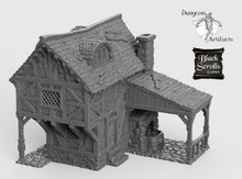 Load image into Gallery viewer, Blacksmith - 15mm 28mm 32mm City of Tarok Wargaming Terrain Scatter D&amp;D DnD