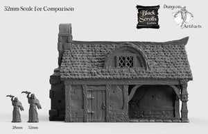 Cottage - 15mm 28mm 32mm City of Tarok Wargaming Terrain Scatter D&D DnD