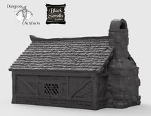 Load image into Gallery viewer, Cottage - 15mm 28mm 32mm City of Tarok Wargaming Terrain Scatter D&amp;D DnD