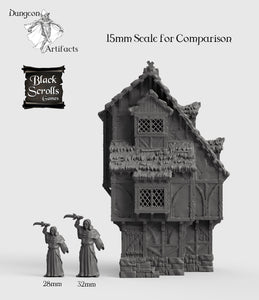 Medieval Home - 15mm 28mm 32mm City of Tarok Wargaming Terrain Scatter D&D DnD