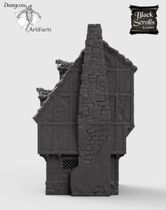 Medieval Home - 15mm 28mm 32mm City of Tarok Wargaming Terrain Scatter D&D DnD