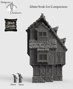 Medieval Home - 15mm 28mm 32mm City of Tarok Wargaming Terrain Scatter D&D DnD